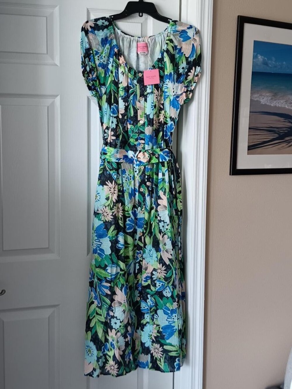 KATE SPADE Dress Full Bloom Voile Size Small NEW